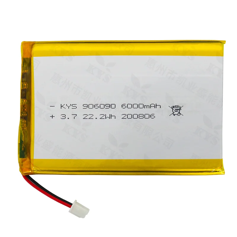 3.7V 906090 LiPo Battery