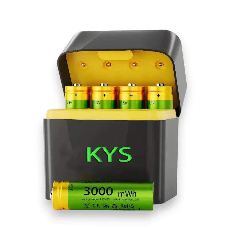 1.5V Rechargeable AA Lithium Battery