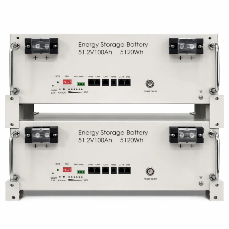 51.2V 100Ah LiFePO4 battery