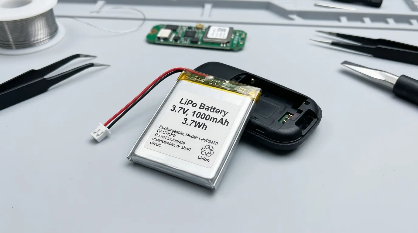 LiPo Battery for GPS Tracker