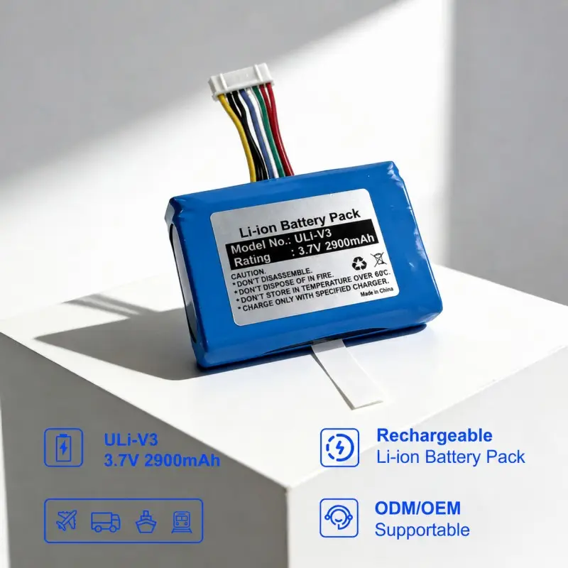 3.7V 2900mAh replacement battery solution for handheld payment equipment