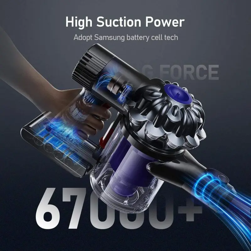 Dyson V6 cordless vacuum cleaner 21.6V replacement lithium-ion battery pack