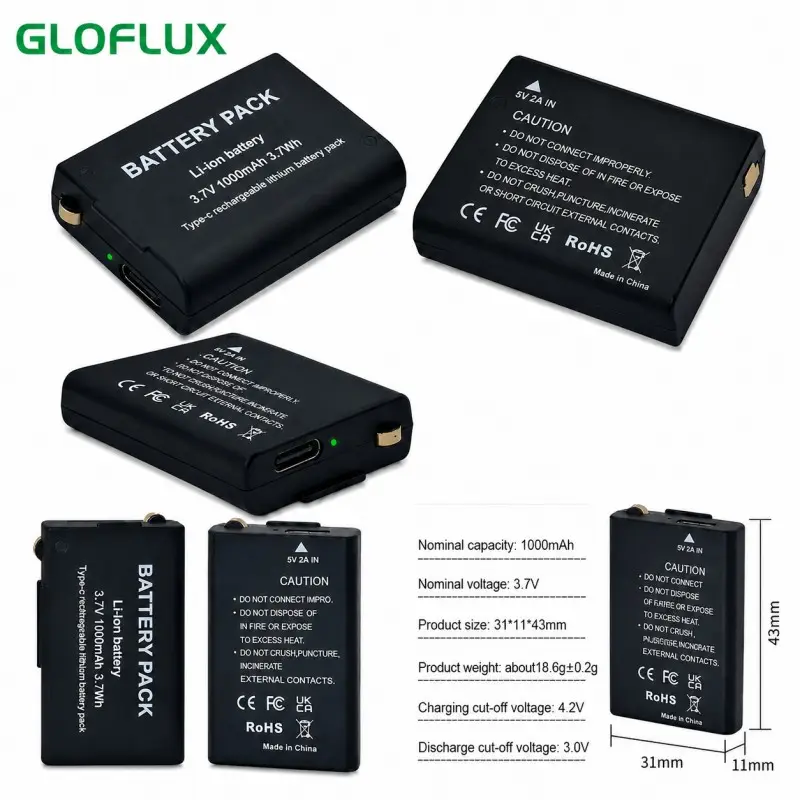 Rechargeable Headlight Battery