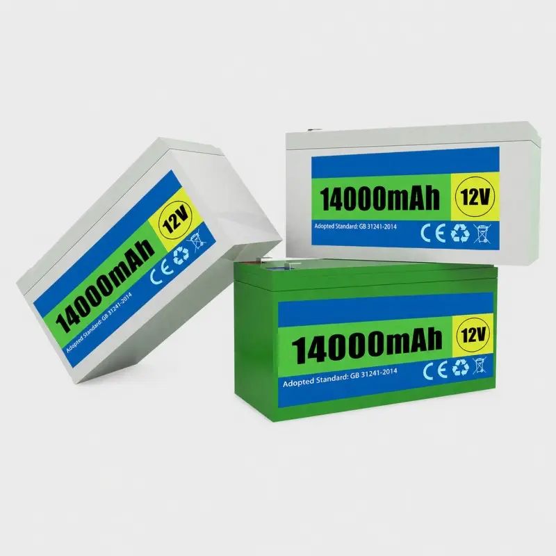 High-capacity 12V lithium-ion battery for garden and pesticide sprayers