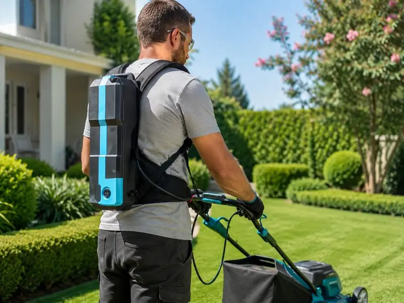 OEM lithium-ion battery for landscaping equipment
