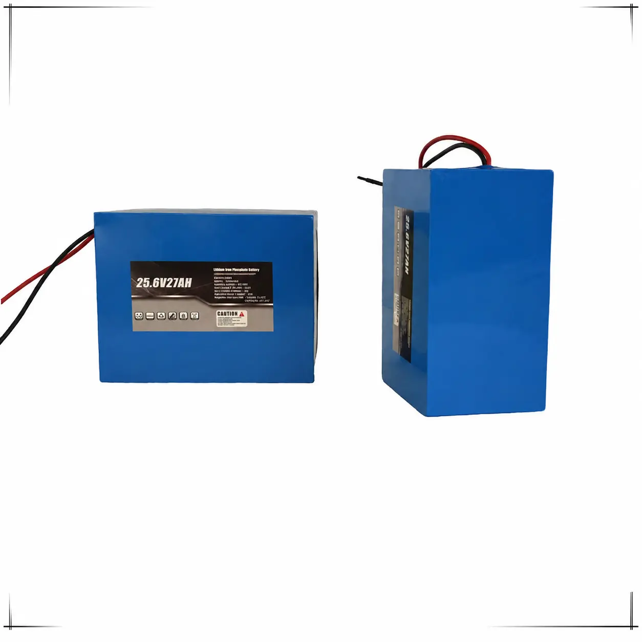 Rechargeable LiFePO4 battery module for robotic lawn mowers
