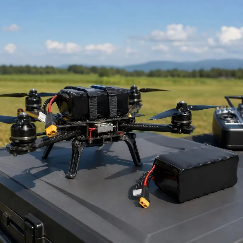 15000mAh lithium-ion UAV battery designed for extended flight time