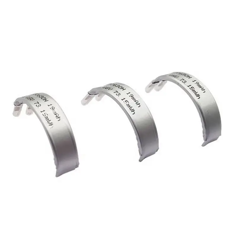 Ultra-thin 130630 flexible lithium polymer battery for smart rings and sensors
