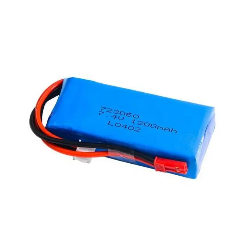High-discharge 2S LiPo battery for RC trucks