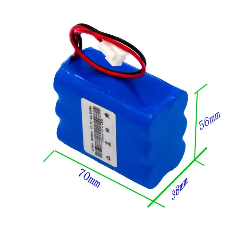 18650 21700 battery pack used in solar garden spotlight system