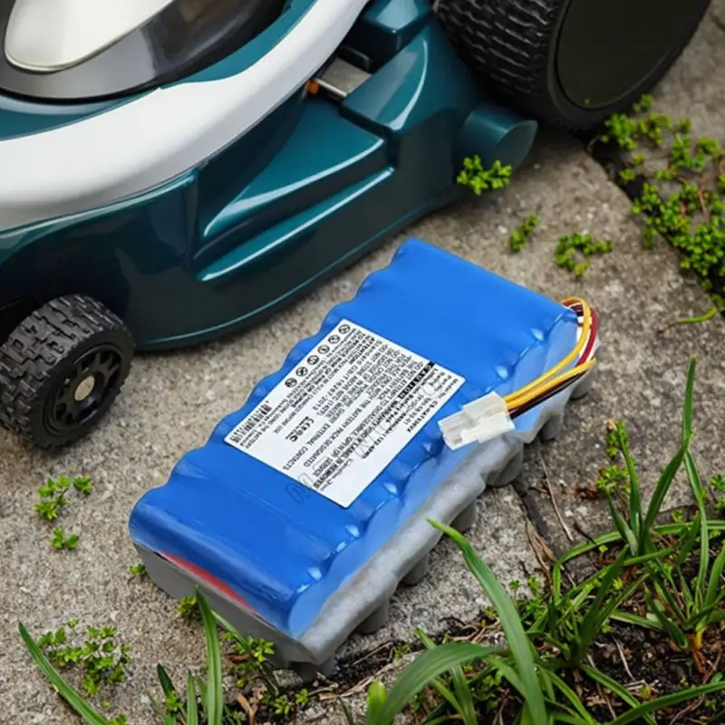 Li-ion battery pack for home and commercial lawn care robots