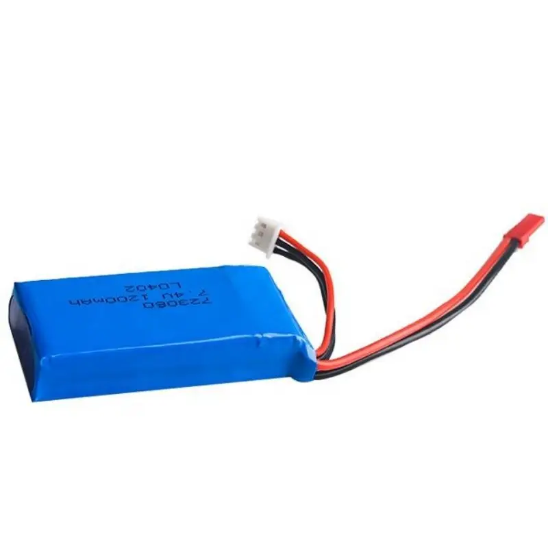 Compact rechargeable battery for FPV drones