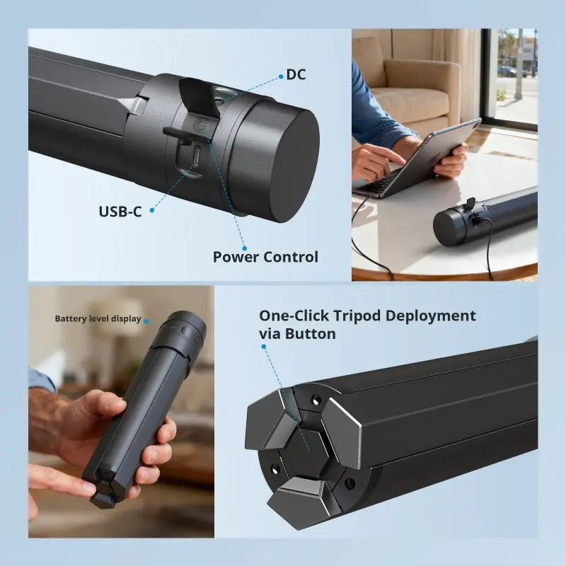 Starlink Mini battery pack with 60W USB-C PD fast charging