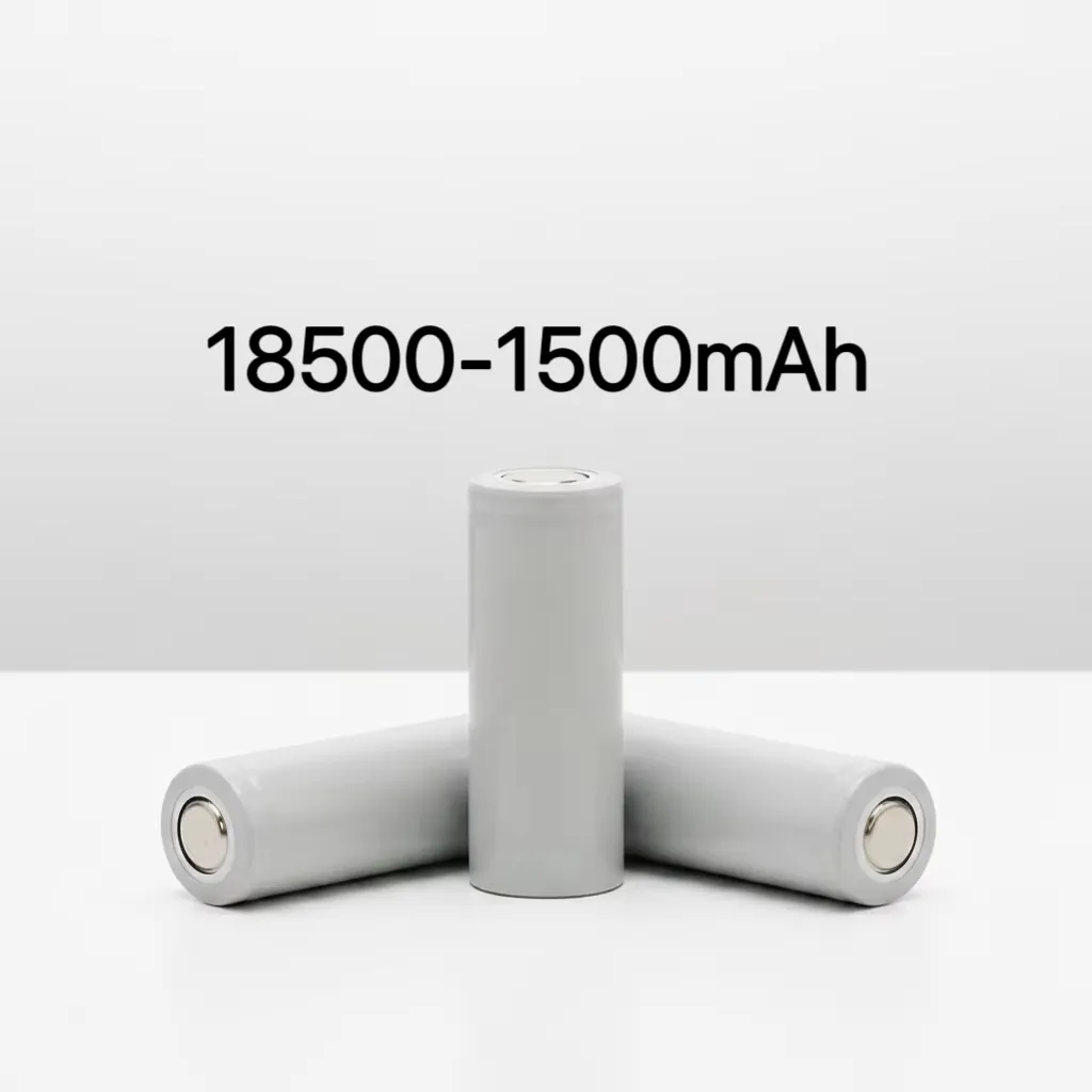 Rechargeable 3.7V 1500mAh 18500 Li-ion battery for electric shavers